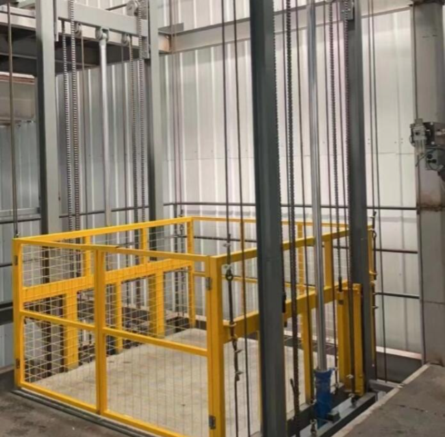 钢城导轨式升降机一般加工周期